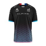 T-Shirt Ocon Team black Alpine Racing F1