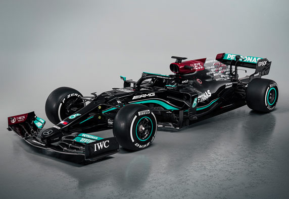 Die neueste Kollektion des Meisterschaftsteams Mercedes AMG Petronas für die Saison 2021