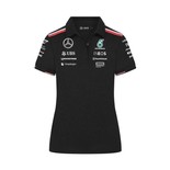 Mercedes AMG F1 2024 Damenpolo Team Schwarz
