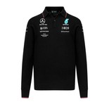 Mercedes AMG F1 Herren Polohemd LS Team Black