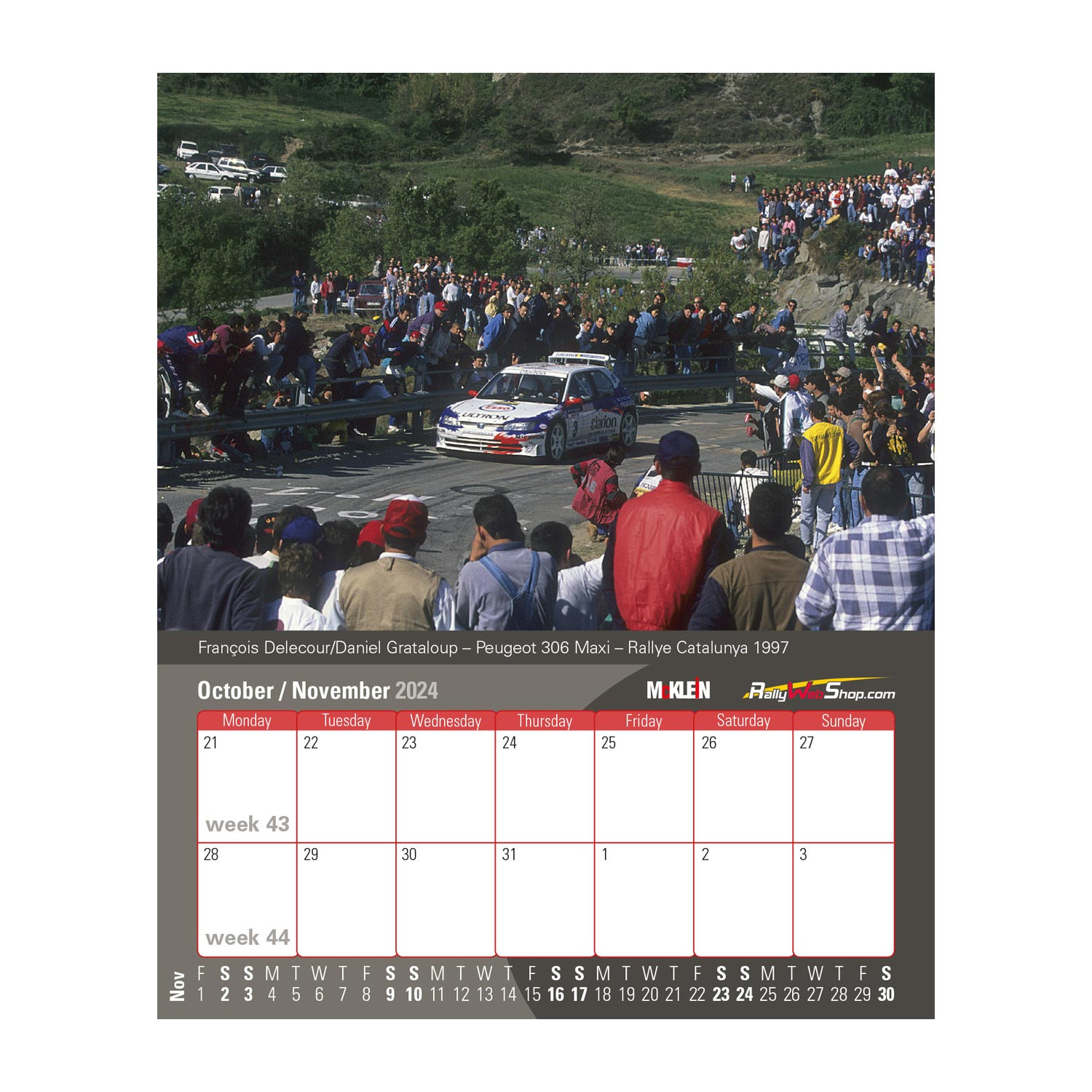McKlein 2024 Desktop Rally Kalender History meets the Present