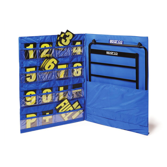 Boxentafel SPARCO + Nummernset
