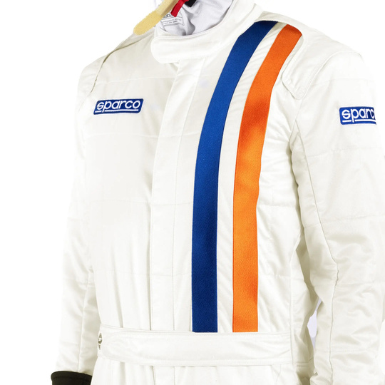 Sparco Rennoverall COMPETITION GULF Weiß (FIA)