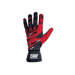 OMP Handschuhe KS-3 MY18 schwarz/rot