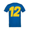 Ayrton Senna F1 2025 Herren T-Shirt Hashtag Blau