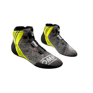 OMP Schuhe KS-X R schwarz/gelb (FIA)