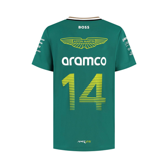 Aston Martin F1 Fernando Alonso Kinder-T-Shirt Team