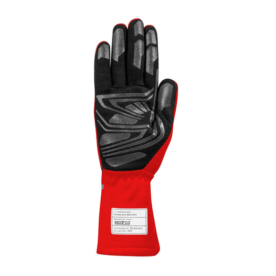 Sparco Handschuh LAND+ MY25 Rot (FIA)