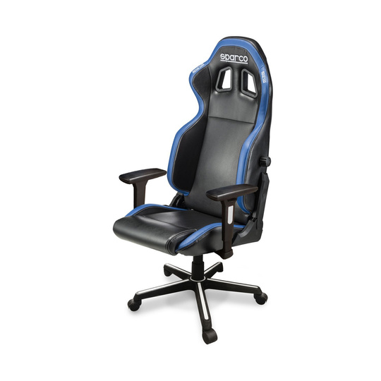 Sparco Bürostuhl ICON Schwarz/Blau