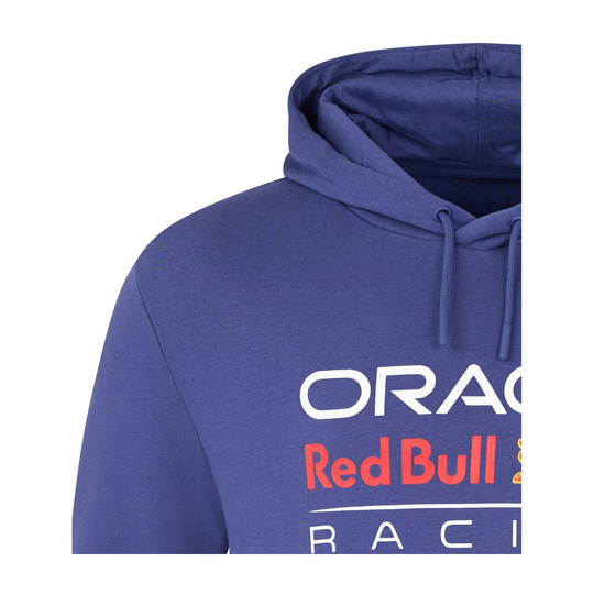 Red Bull Racing 2025 Herren Kapuzensweatjacke Logo Blau