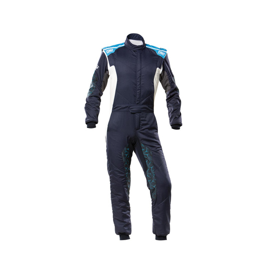 OMP Rennanzug Tecnica Hybrid marineblau (FIA)