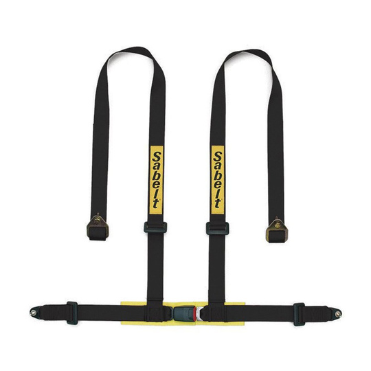 Sabelt Sportgurt 4 - Punkt 2" ECE Schwarz