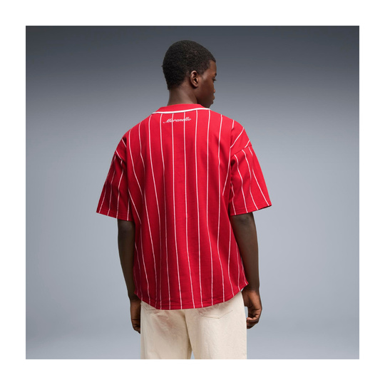 Scuderia Ferrari F1 2026 Herren Baseball-Shirt Retro Rot