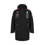 Mercedes AMG F1 2024 Herrenjacke Rain Team Schwarz