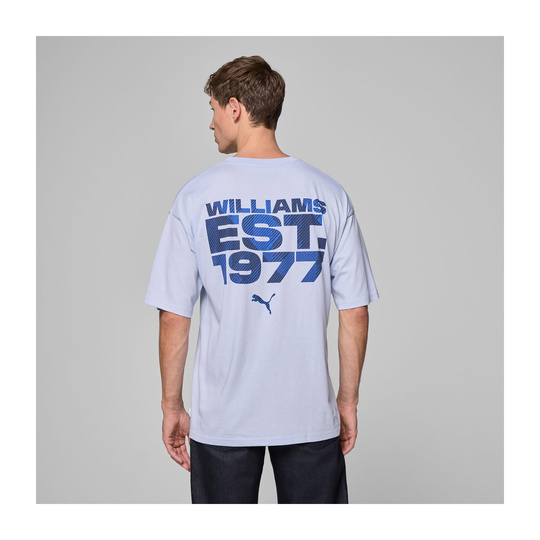 Williams Racing 2025 Herren T-Shirt Oversized Blau