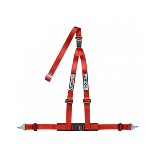 Sparco 3-Punkt-Gurt Club H-3M Dual rot (ECE)