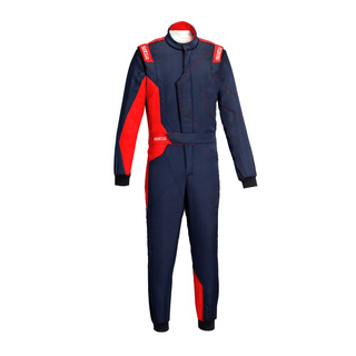 Sparco Rennanzug Sprint Advanced Asymetrical marineblau/rot (FIA)