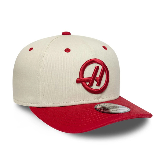 Haas F1 2026 Cap Wordmark cremefarben