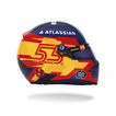 Williams Racing 2025 Miniaturhelm 1:2 Carlos Sainz