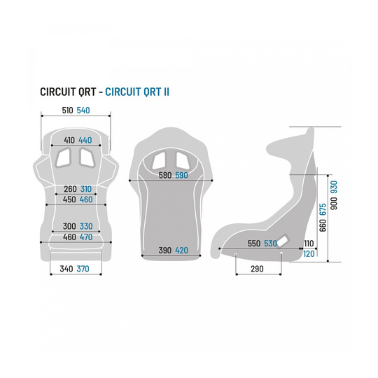 Sparco Rennsitz Circuit II QRT MY19 (FIA)