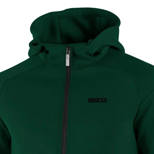 Sparco Kapuzenjacke Full Zip MY25 grün