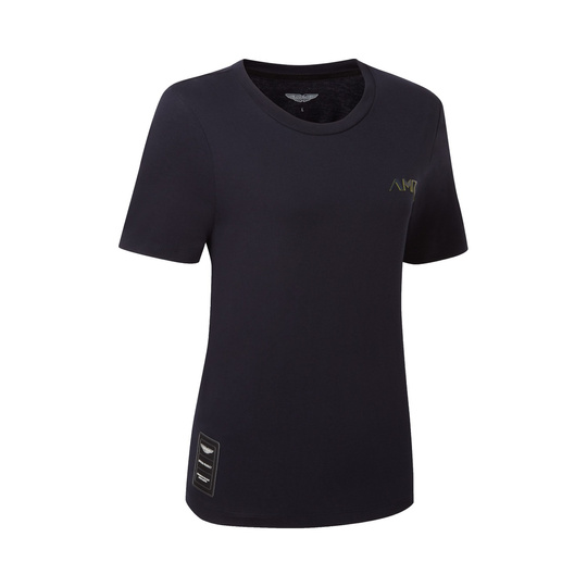 Aston Martin Racing 2026 T-Shirt Damen AMR Logo marineblau