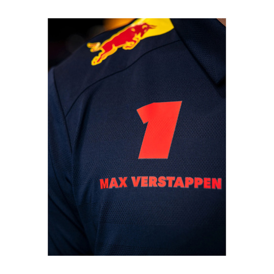 Red Bull Racing 2025 Herren Polohemd Verstappen Team