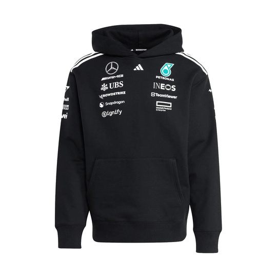 Mercedes AMG F1 2025 Herren Kapuzensweatjacke Team