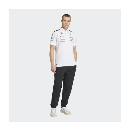 Mercedes AMG F1 2026 Team Poloshirt weiß