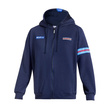 Sparco Kapuzenjacke Martini Racing MY25 marineblau