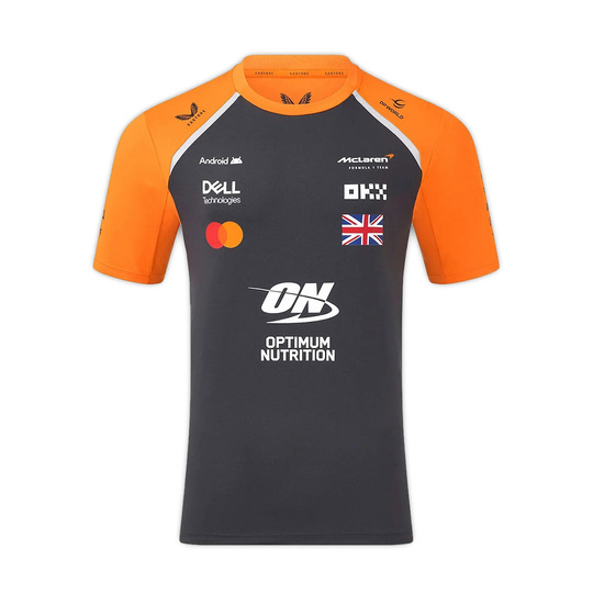 McLaren F1 2025 Herren T-Shirt Set Up Norris Team Grau