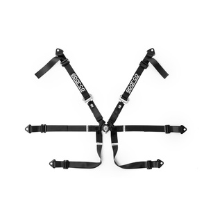 Sparco Renngurt FORMULA H-8 Schwarz (FIA)