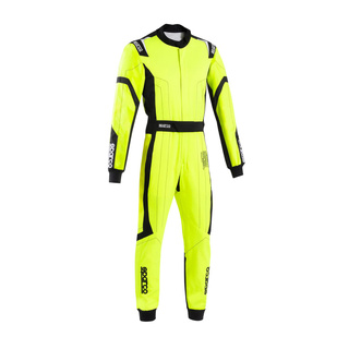 Sparco Kartoverall THUNDER Gelb (FIA)