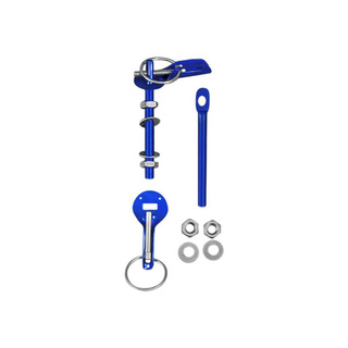 OMP Racing Haubenhalter Blau