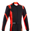 Sparco Kartanzug Thunder schwarz/rot (FIA)