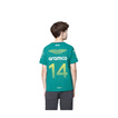 Aston Martin F1 Fernando Alonso Kinder-T-Shirt Team