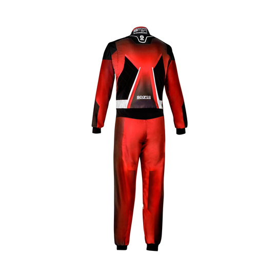Sparco Kinder-Kartanzug Prime K schwarz/rot (FIA)