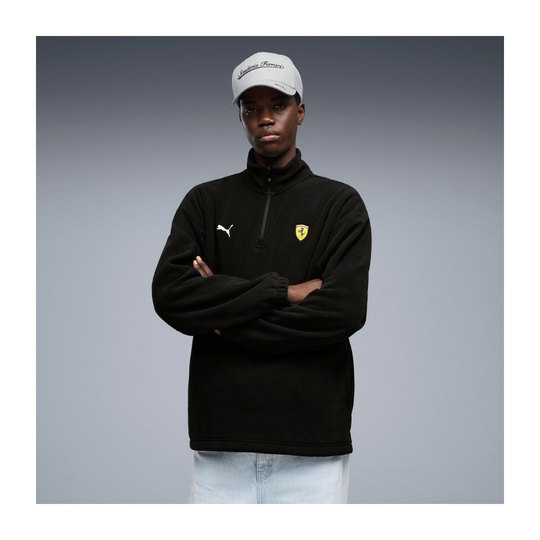 Scuderia Ferrari F1 2026 Sweatshirt 1/4 Zip schwarz