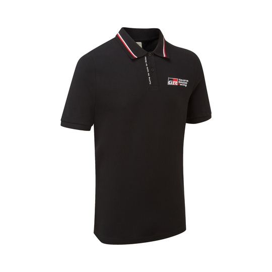 Toyota Gazoo Racing 2026 Poloshirt GR Logo schwarz
