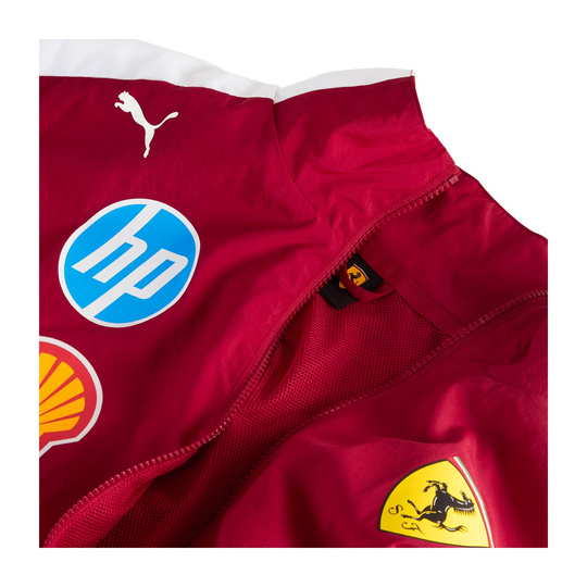 Scuderia Ferrari F1 2025 Drivers T7 Übergroße Herrenjacke Team