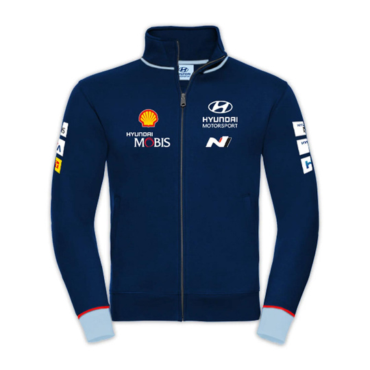Hyundai Motorsport 2025 Herren Sweatjacke Team