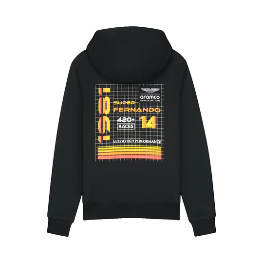 Aston Martin F1 2026 Fernando Alonso Kapuzenpullover Barcelona