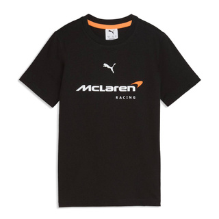 McLaren F1 2026 Kinder T-Shirt Large Logo Schwarz