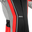 Sparco Kartanzug Superleggera-K schwarz/rot (FIA)