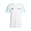 Mercedes AMG F1 2025 Herren T-Shirt DNA Logo Weiß