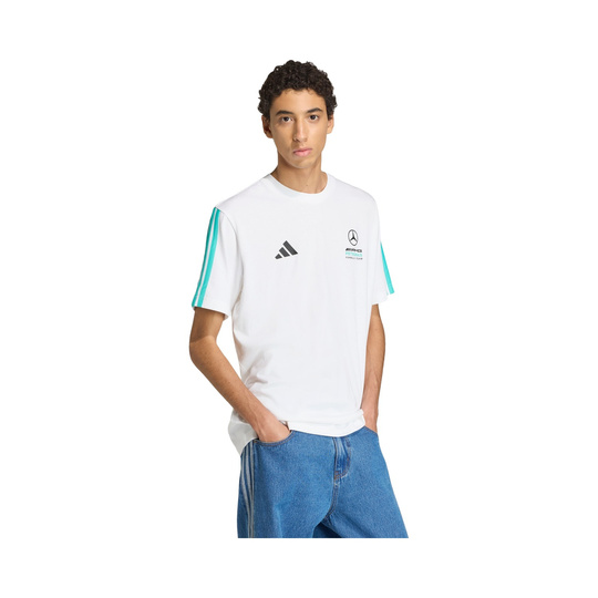 Mercedes AMG F1 2026 T-Shirt DNA Logo weiß