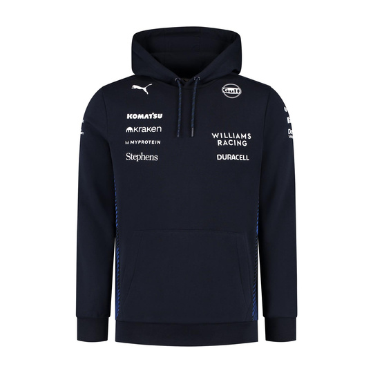 Williams Racing 2025 Herren Kapuzenpullover Team