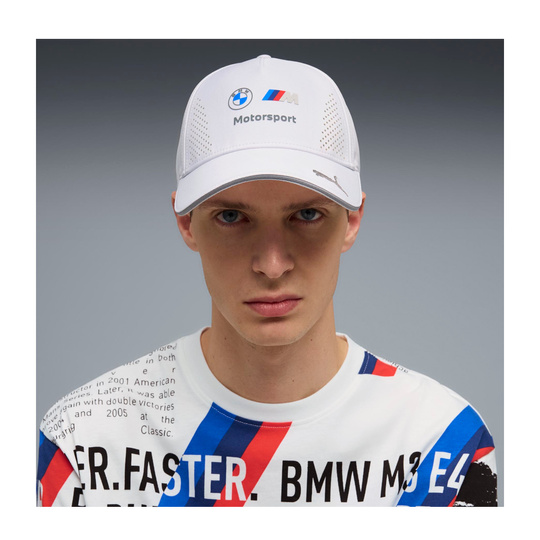 BMW Motorsport 2026 Team Cap weiß