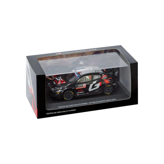 Toyota Gazoo Racing Modellauto 1:43 GR Yaris Rally1 Monte Carlo