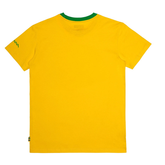 Ayrton Senna Collection 2026 Ayrton Senna T-Shirt Brazil gelb